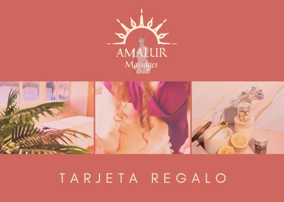 Carte cadeau Amalur Massages, recto